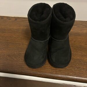 UGG Kids Classic Black Boots